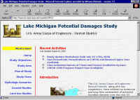 Lake Michigan Potential Damages Study